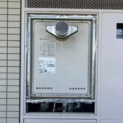 茨城県牛久市 交換前の給湯器 ノーリツ GT-2428SAWX-T