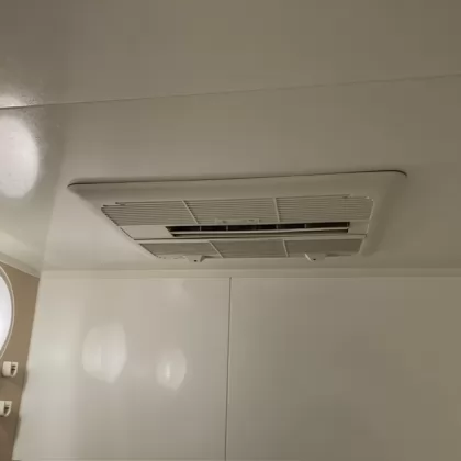 大阪府大阪市東住吉区 交換前の浴室乾燥機 大阪ガス 161-H610