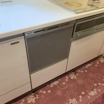 埼玉県さいたま市北区 交換後のビルトイン食洗機 パナソニック NP-45MS8S