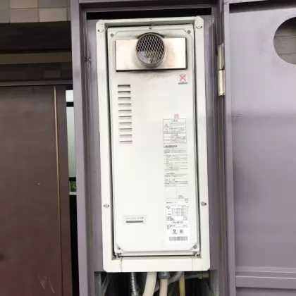 埼玉県草加市 交換前の給湯器 パーパス TP-SP207SZT-2R
