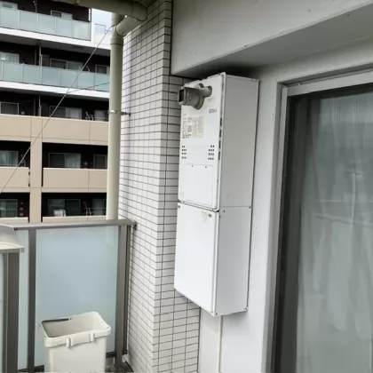 東京都日野市 交換前の給湯器 ノーリツ GTH-C2447AW3H-T-2