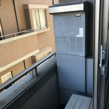 東京都国立市 交換前の給湯器 ナショナル（松下） AT-366RSA-AW2Q-F
