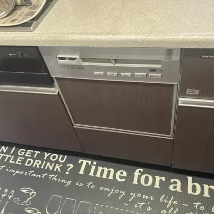 神奈川県横浜市旭区 交換前のビルトイン食洗機 パナソニック NP-P45V2PS