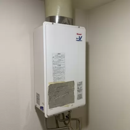 北海道札幌市手稲区 交換前の給湯器 リンナイ RUX-V1610FFUA-E