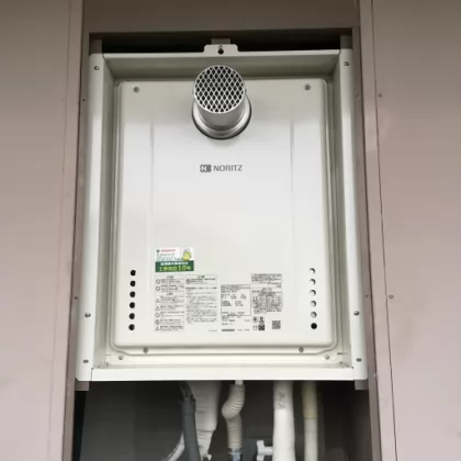 埼玉県ふじみ野市 交換後の給湯器 ノーリツ GT-2060SAWX-T-1 BL