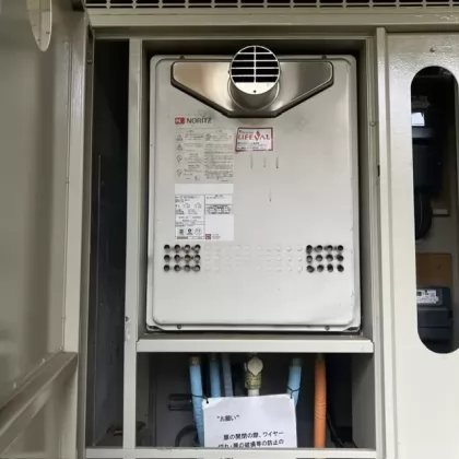 東京都日野市 交換前の給湯器 ノーリツ GT-2427SAWX-T-1