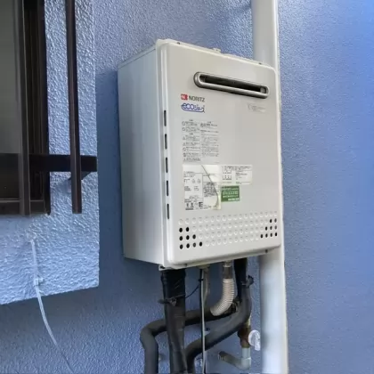 神奈川県厚木市 交換前の給湯器 ノーリツ GT-C2452SAWX-2