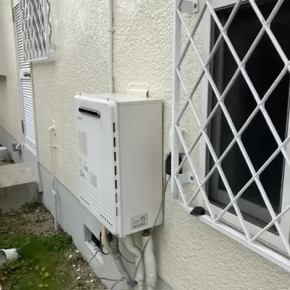 兵庫県宝塚市 交換前の給湯器 ノーリツ GT-2450AWX