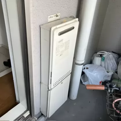 東京都港区 交換前の給湯器 ノーリツ GQ-W