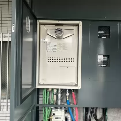 東京都昭島市 交換前の給湯器 ノーリツ GTH-2434SAWX3H-T