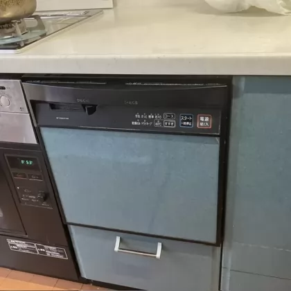 埼玉県さいたま市緑区 交換前のビルトイン食洗機 ナショナル（松下） NP-P45X1P1AA