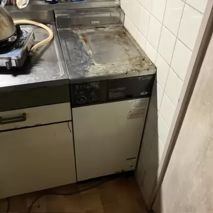 大阪府豊中市 交換前の給湯器 ノーリツ GBF-1601D