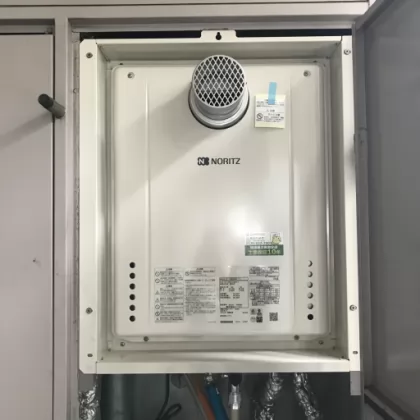 大阪府大阪市鶴見区 交換後の給湯器 ノーリツ GT-1660SAWX-T-1 BL