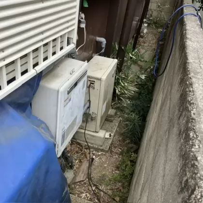 交換前