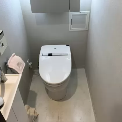 神奈川県横浜市緑区 交換前のトイレ TOTO CS365BP