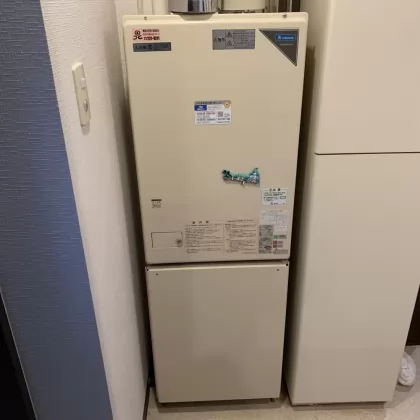 北海道札幌市北区 交換前の給湯器 ナショナル（松下） AD-248FFA-JH2