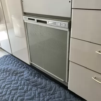 大阪府堺市北区 交換前のビルトイン食洗機 パナソニック NP-45MS5S