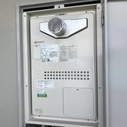大阪府摂津市 交換後の給湯器 ノーリツ GTH-2444SAWX6H-T-1 BL