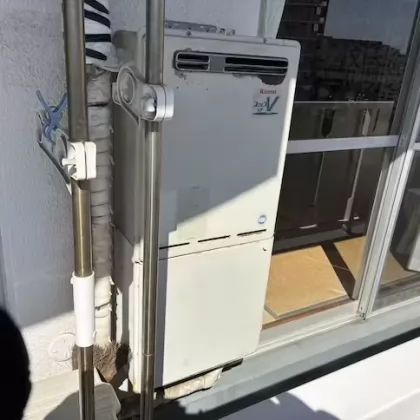 千葉県浦安市 交換前の給湯器 リンナイ RUF-V2006SAW