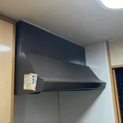東京都板橋区 交換前のレンジフード