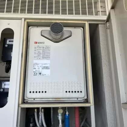 東京都日野市 交換前の給湯器 ノーリツ GT-2428SAWX-T