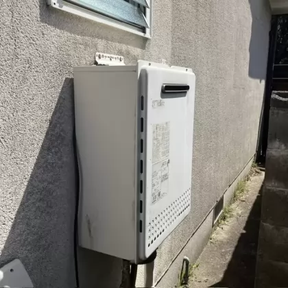 滋賀県大津市 交換前の給湯器 ノーリツ GT-2428SAWX