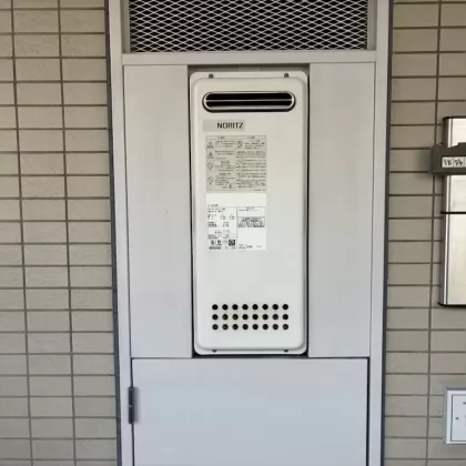 東京都江戸川区 交換前の給湯器 ノーリツ GT-2033AWX