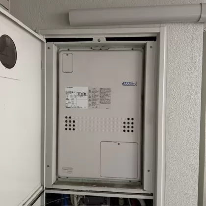福岡県福岡市西区 交換前の給湯器 ノーリツ GTH-C2440SAWX3H-TB