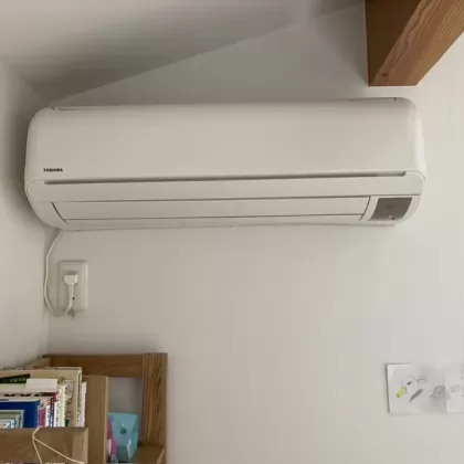 東京都町田市 交換前のエアコン ダイキン RAS-2555RJ