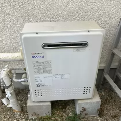 兵庫県三田市 交換前の給湯器 ノーリツ GRQ-C2052SAX