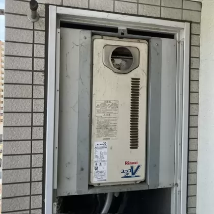 埼玉県所沢市 交換前の給湯器 リンナイ 品番不明