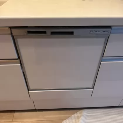 福岡県福岡市博多区 交換前のビルトイン食洗機 パナソニック NP-45VS5SJG