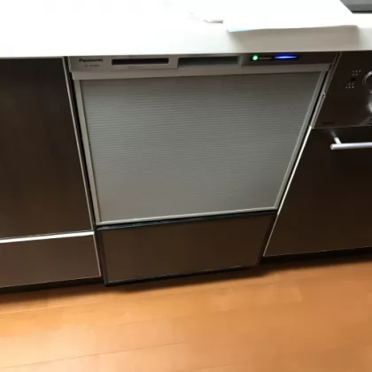 神奈川県横浜市緑区 交換後のビルトイン食洗機 パナソニック NP-45MS8S[1]
