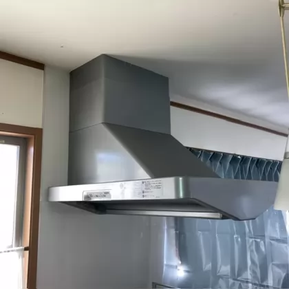 岐阜県不破郡垂井町 交換前のレンジフード クリナップ RH-90SFCS