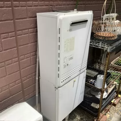 茨城県つくば市 交換前の給湯器 ノーリツ GT-2428SAWX