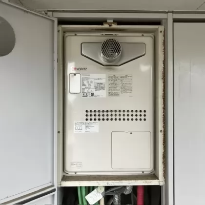 千葉県浦安市 交換前の給湯器 ノーリツ GTH-CP2447AW-T