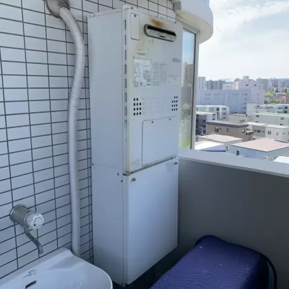 北海道札幌市豊平区 交換前の給湯器 ノーリツ GTH-C2448AW3H
