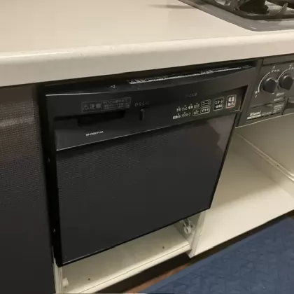 千葉県我孫子市 交換前のビルトイン食洗機 パナソニック NP-P45X1P1AA