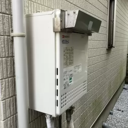 東京都江戸川区 交換前の給湯器 ノーリツ GT-C2042SAWX