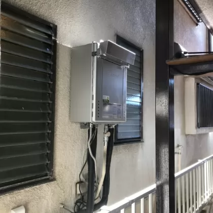 東京都武蔵村山市 交換後の給湯器 ノーリツ GT-C2462SAWX BL