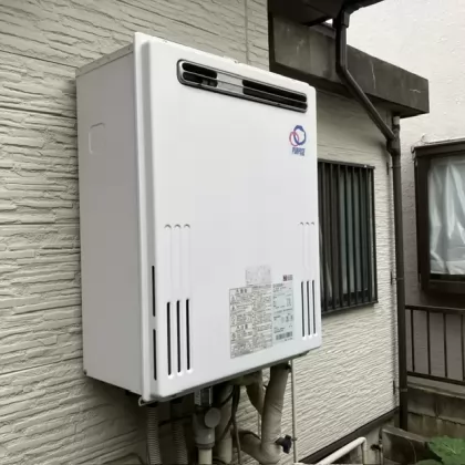 埼玉県草加市 交換前の給湯器 パーパス GX-2000AW-1