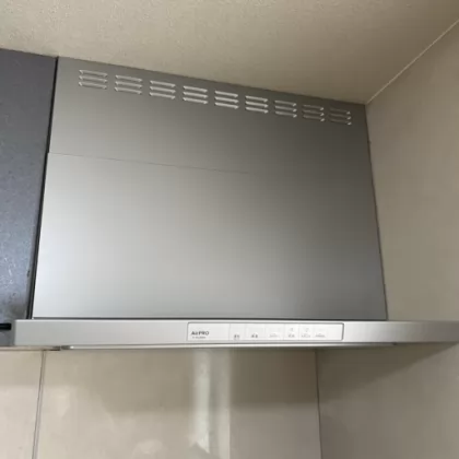 兵庫県西宮市 交換後のレンジフード リンナイ XGR-REC-AP753SV