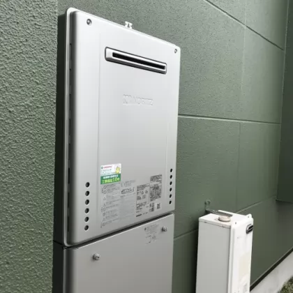 千葉県四街道市 交換後の給湯器 ノーリツ GT-C2462SAWX-2 BL