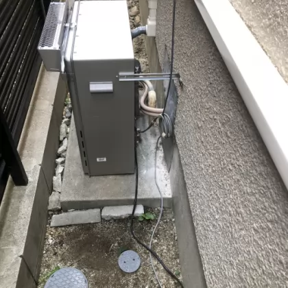 愛知県名古屋市北区 交換後の給湯器 ノーリツ GT-C2062SARX-2 BL