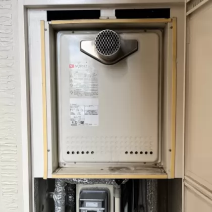 福岡県福岡市東区 交換前の給湯器 ノーリツ GT-2428SAWX-T