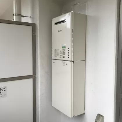 東京都稲城市 交換後の給湯器 ノーリツ GT-2460SAWX-2 BL