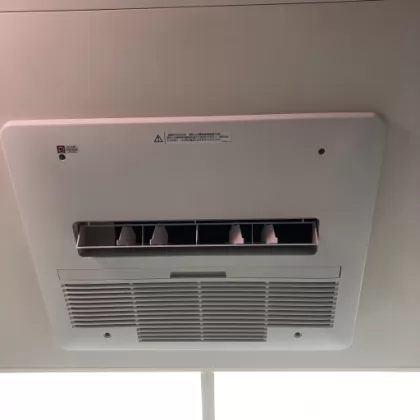 大阪府和泉市 交換後の浴室乾燥機 ノーリツ BDV-4106AUKNC-J3-BL
