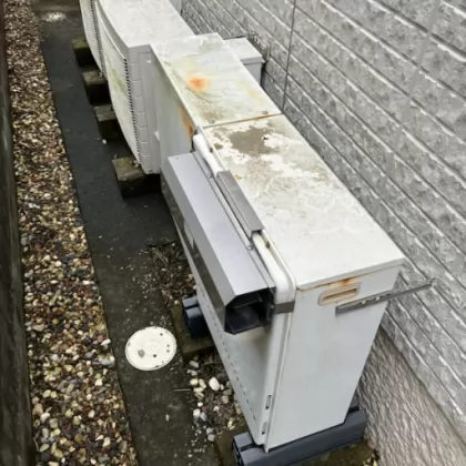 東京都武蔵村山市 交換前の給湯器 ノーリツ GT-2422SAR