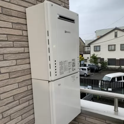 静岡県焼津市 交換後の給湯器 ノーリツ GT-2460SAWX-2 BL