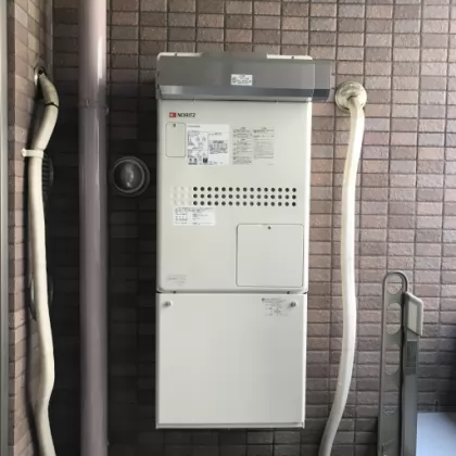 大阪府大阪市中央区 交換後の給湯器 ノーリツ GTH-2444AWX3H-1 BL